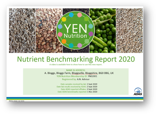 YEN Nutrient Benchmarking Report